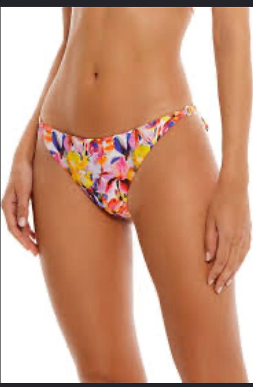 COSITA LINDA Floral String Bikini Bottom